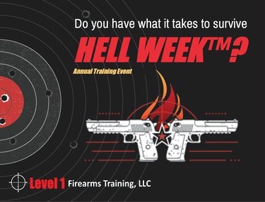 Level 1 Firearms Instructor Hell Week™ Training Event