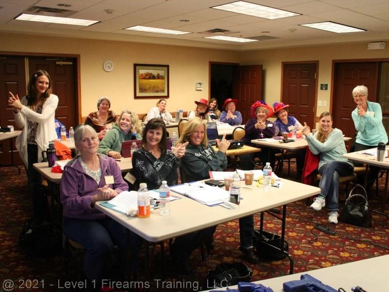 Class Photo of the Idaho Women's Only Workshop.