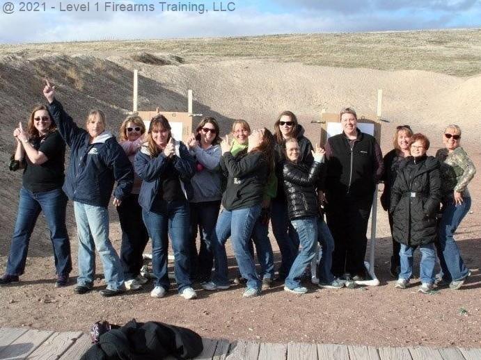 IMAGE: Recent Graduates from the Idaho Women's Only Class.